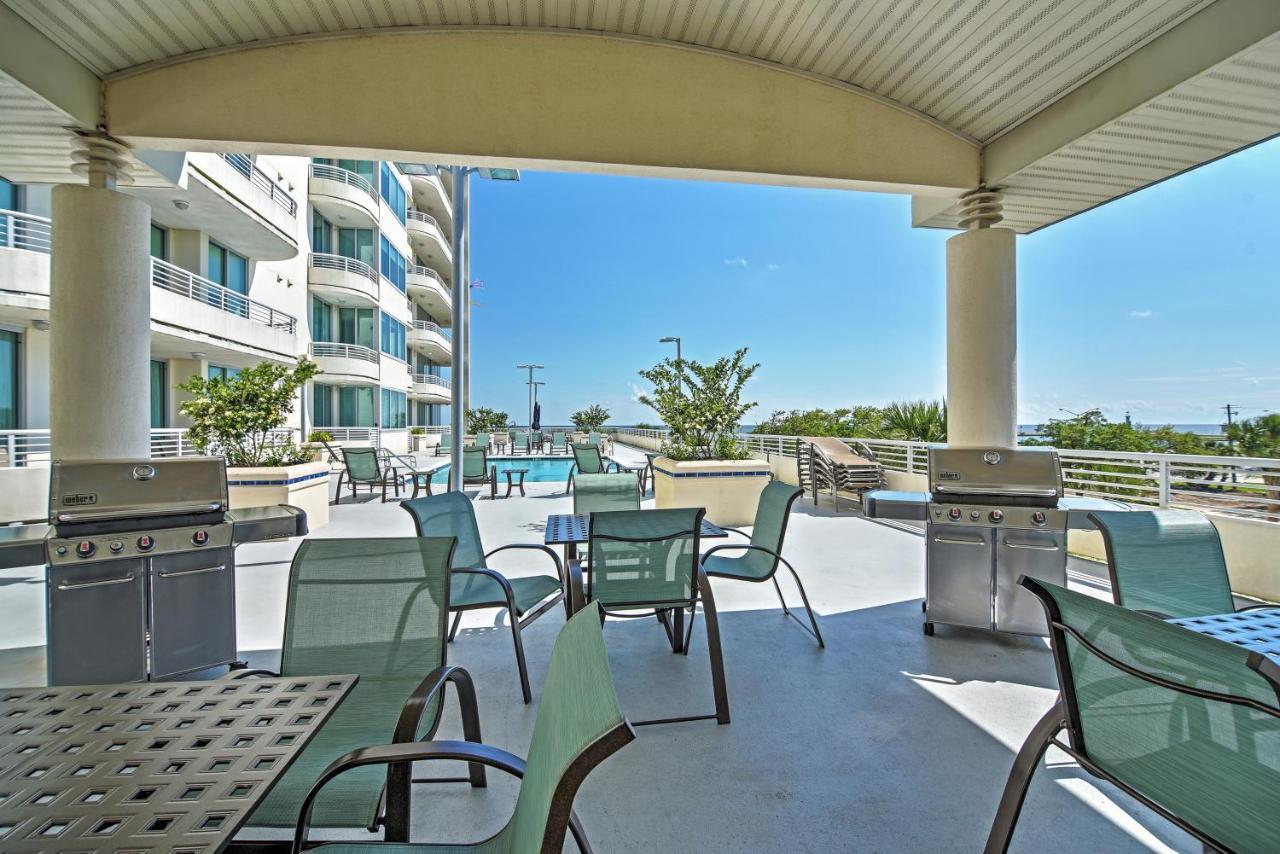 Beachside Biloxi Club Condo Balcony With Ocean View Extérieur photo