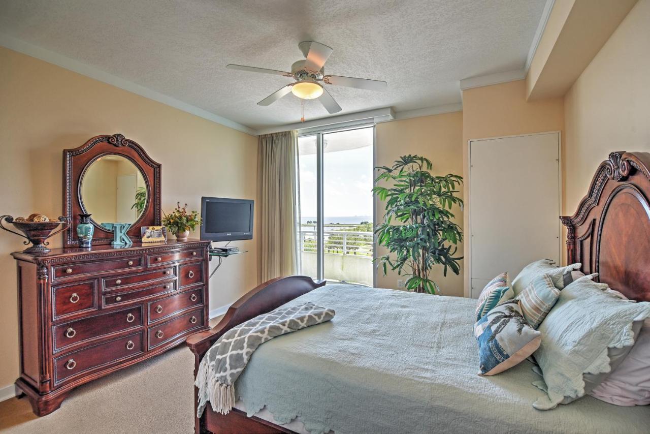 Beachside Biloxi Club Condo Balcony With Ocean View Extérieur photo